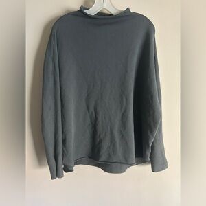FRANK & EILEEN Effie Funnel Neck Capelet Sweatshirt